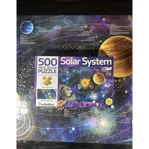 500 piece Jigsaw puzzle Hinkler Puzzlebilities SOLAR SYSTEM Planets Large 36×24
